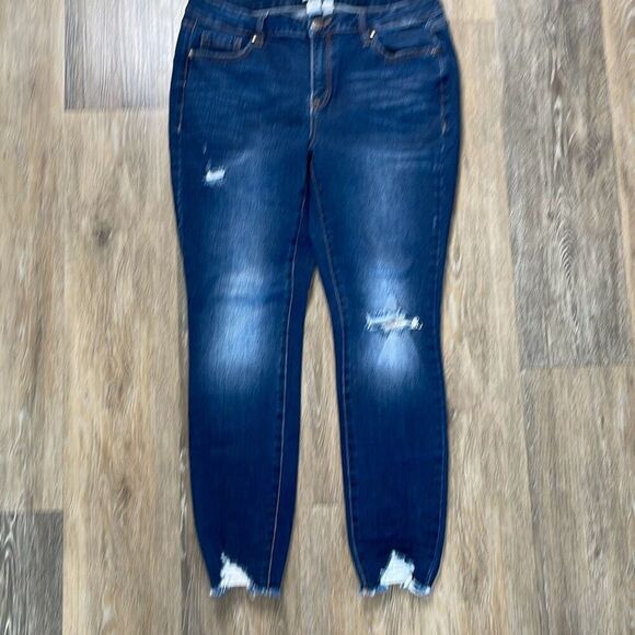 Lane Bryant mid rise skinny jeans signature fit size 14 bundle - Picture 2 of 12